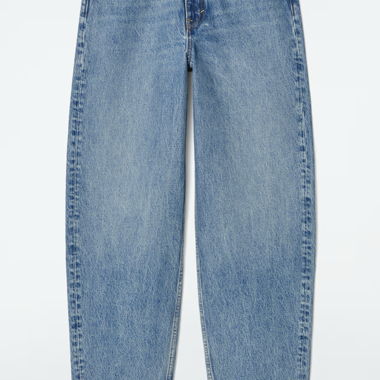 COS Light Blue Balloon Jeans