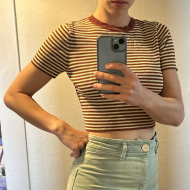 Top gestreift