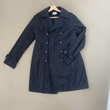 Black trenchcoat