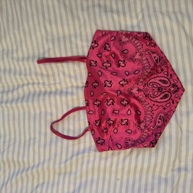 Top Bandana Rosa