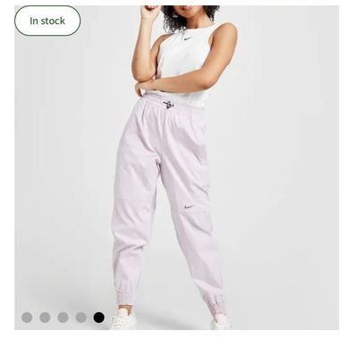 Nike Trousers Lilac