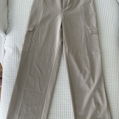 Beige cargo pants