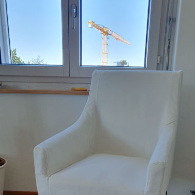 Sessel weiss