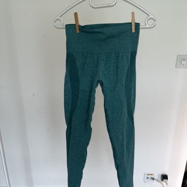 Leggings sportivi turchese