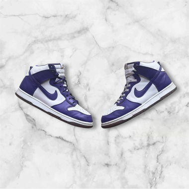 Nike Dunk High Purple Sneakers