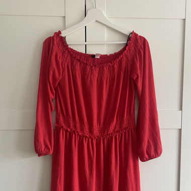 Rotes Sommerkleid