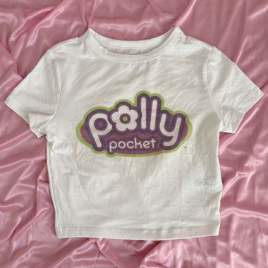 2000's Nostalgia Polly Pocket Baby-T, Y2k, Shirt