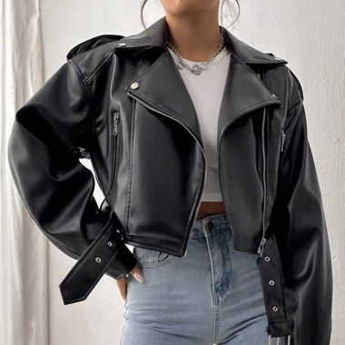 Lederjacke