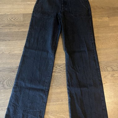 A.P.C. schwarze Jeanshose