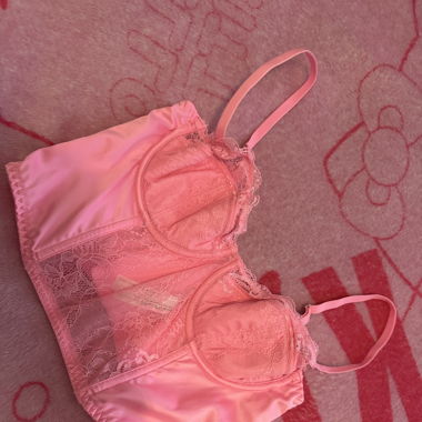 cute pink corsett