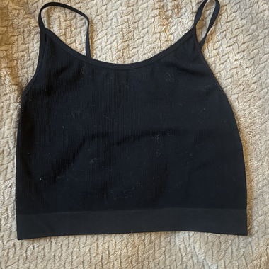 Black Croptop