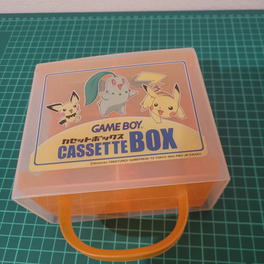 Official Pokémon Nintendo Gameboy Cassette Box 