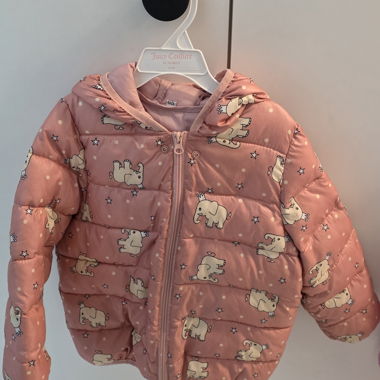 Kinder Herbst/Winterjacke mit Elefanten