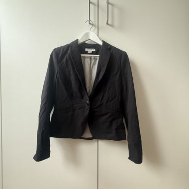 Schwarzer Blazer