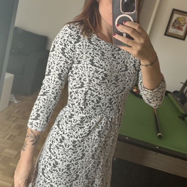 Robe manche semi-longues