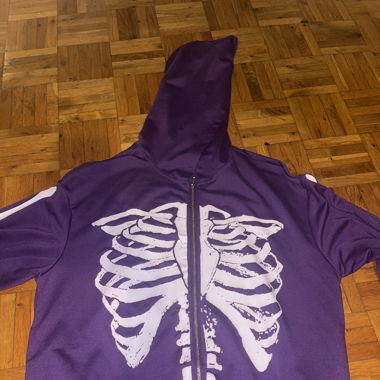 SKELETON SWEATJACKE