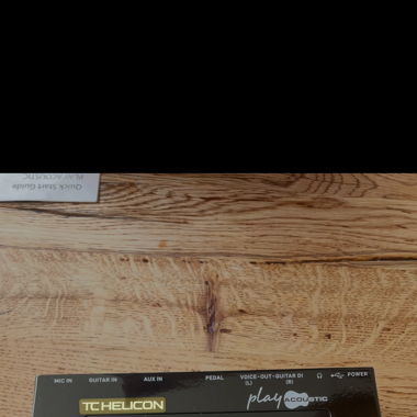 TC Helicon Play Acoustic Voice Effect/Processor