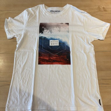 Billabong T-Shirt White Size M