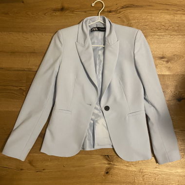 Zara Blazer babyblau