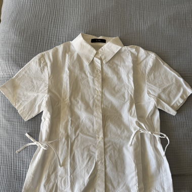 White Short-Sleeve Shirt
