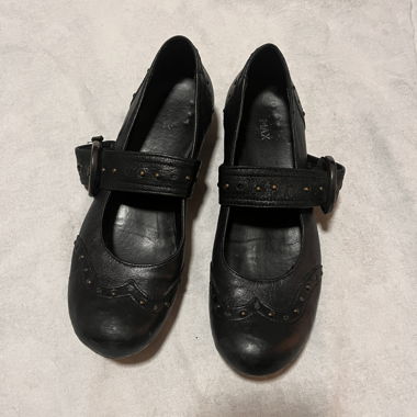 Scarpe in pelle nere / Ballerine