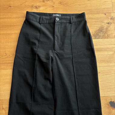 Black suit trousers