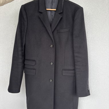 Schwarzer Blazer-Mantel The Kooples