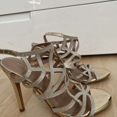 Ungetragen Glitzer-Heels Anna Field