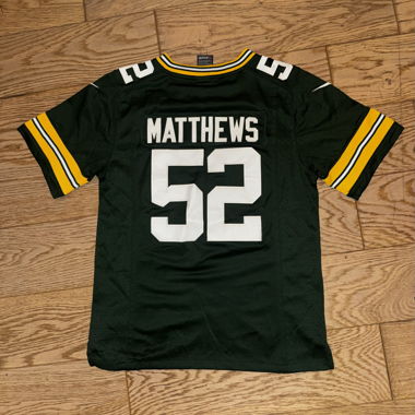 NFL Packers Matthews Jersey #52