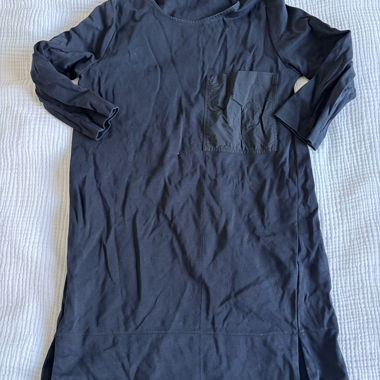 Vestito maniche lunghe nero COS taglia S