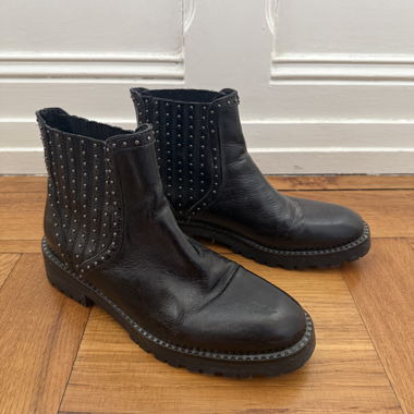 Bottines Zara à clous