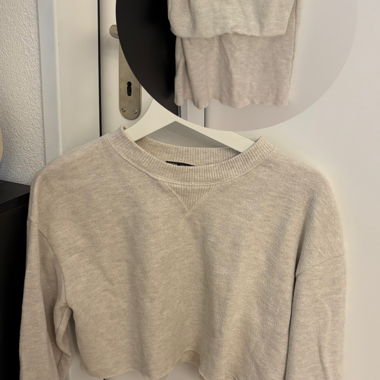 Ensemble en maille beige
