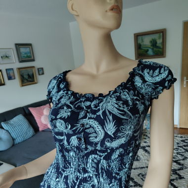 Vintage Boho Shirt – Figurbetont