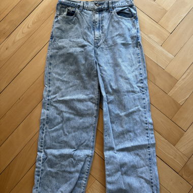Jeans Levi's a vita alta azzurro chiaro dritti W28