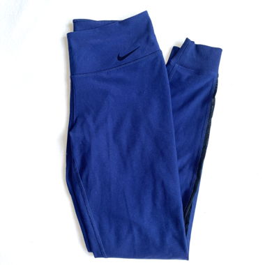 Royal blue Nike leggings in S