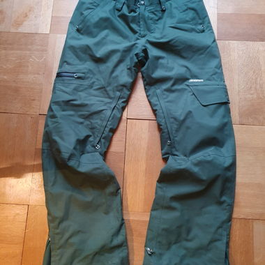 Pantaloni da sci Zimtstern verde scuro