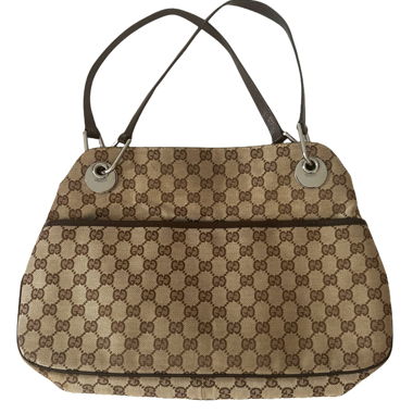 Vintage Gucci Monogram GG Canvas Hobo Bag 