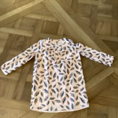 Robe à plume bonpoint, taille 10 ans
