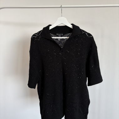 H&M Haut en maille noir