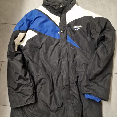 Giacca invernale Reebok nera/blu XL
