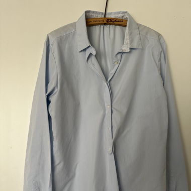 Blusa di cotone Artigiano, manica lunga