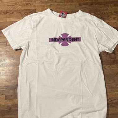 Independent weisses T-shirt 