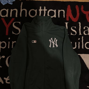 New Era green jacket 