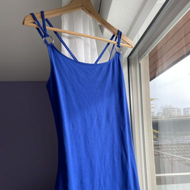 Blue mini festival dress 