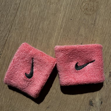Tennis Schweiss Armbänder Pink