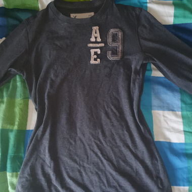 Graues Langarmshirt AE 97