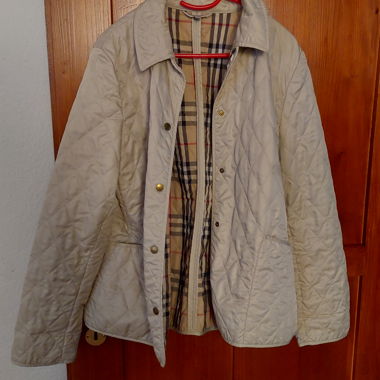 Giacca Burberry donna originale, trapuntata, Nova Check
