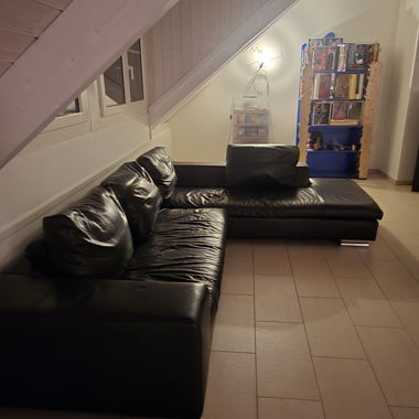 Canapé en cuir