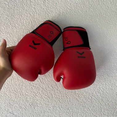 Rote Boxhandschuhe 6 oz
