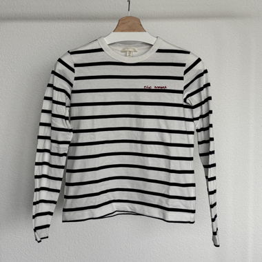 T-shirt à manches longues rayé H&M – Taille XS